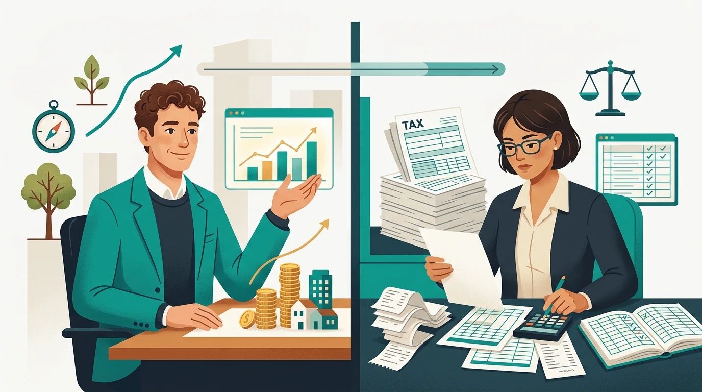 Financial Advisor vs. Accountant
